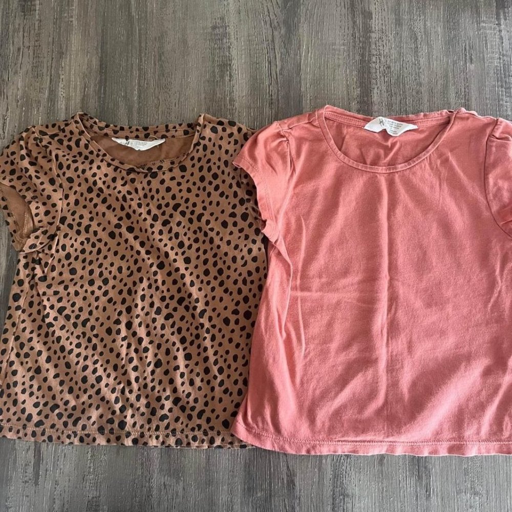 2 H&M Kids T Shirts